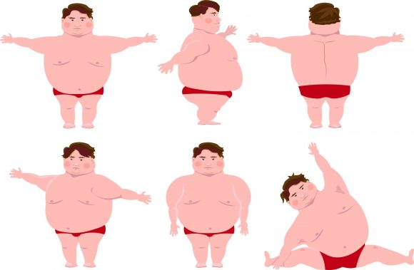 Bauch wird immer dicker mann