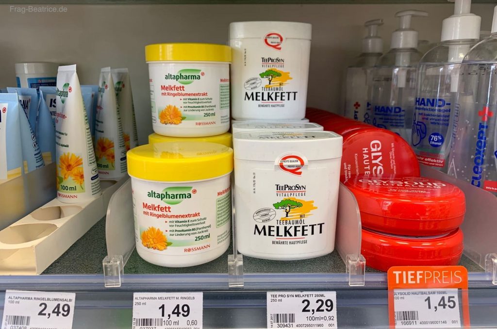 Melkfett für die Scheide als Gleitmittel gegen Brennen?